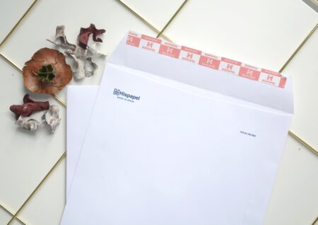 Hispapel Office Envelopes C4 White 5
