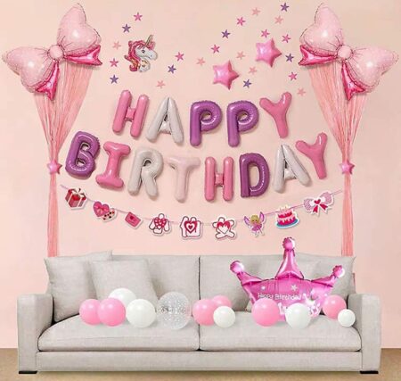 Happy Birthday Balloon Pastel Purple 1