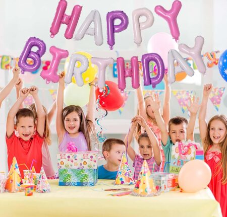 Happy Birthday Balloon Pastel Purpl4